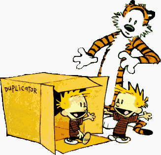 Calvin and Hobbes Calvin and Hobbes cloning