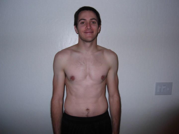 Day zero. Unreasonably pale. 