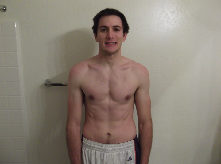 Day 19. What you're seeing is a smile that screams "comfort."