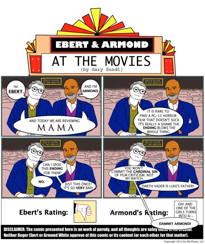 Ebert & Armond review Andrés Muschietti's "Mama"!