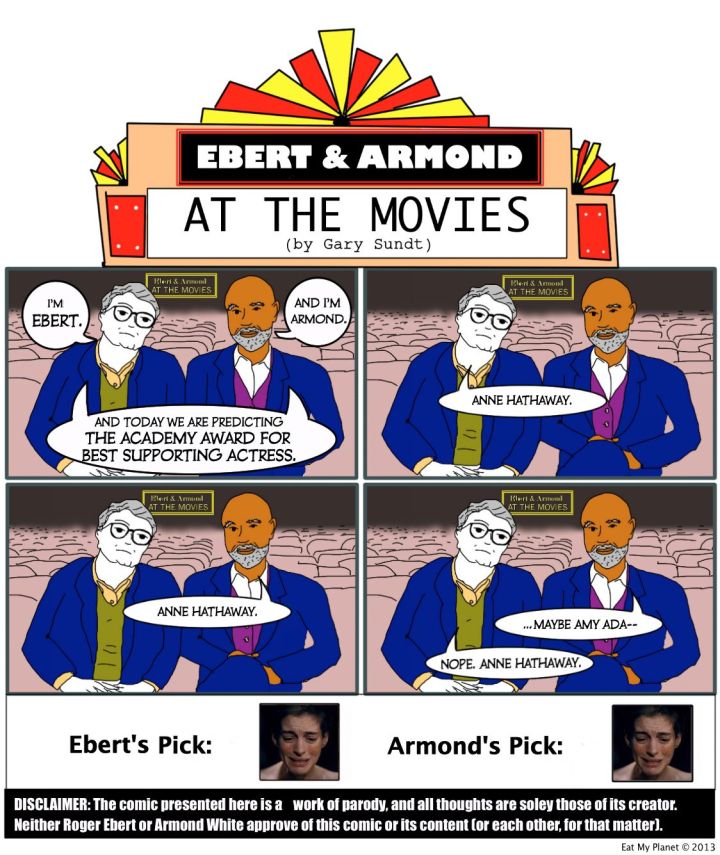 Roger Ebert & Armond White predict this year’s winner for Best Supporting Actress.