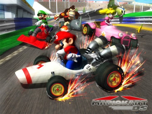 No, we're not sure whose idea it was to shape Mario's kart like that either.