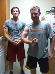 Shaun can't not make a goofy face.