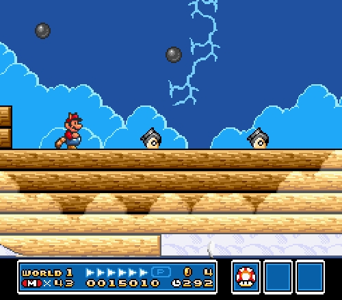 Cannons, lightning, scrolling, epic music. Can't do much better than that.