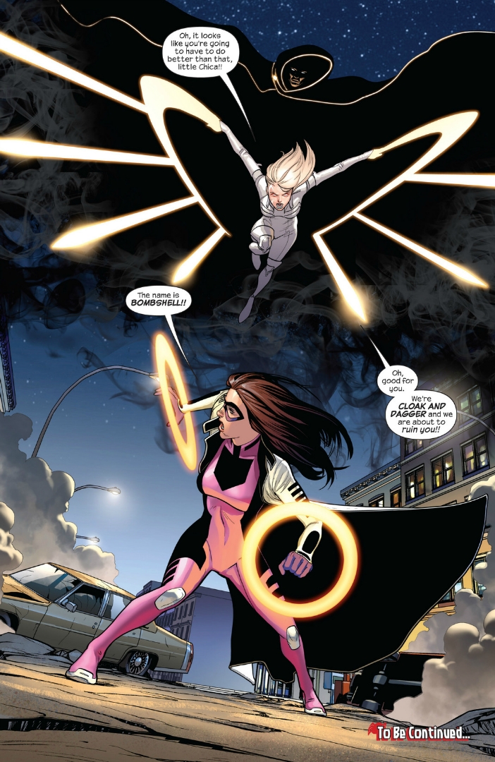 Cloak Dagger Bombshell