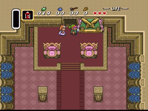 Even back then, Zelda didn't help with anything.
