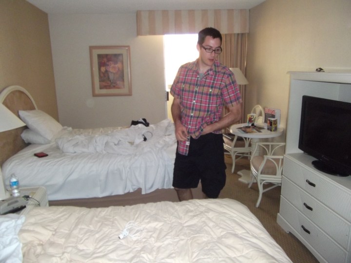 The Imperial Palace was "renovated" into The Quad, and somehow the rooms got worse. The beds were okay though.