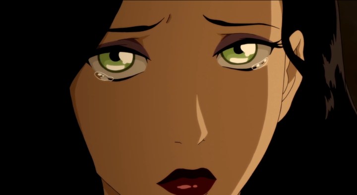 Now hold up... who went and made Asami cry? WAS IT YOU MAKO?!? IMA GET YOU!!!