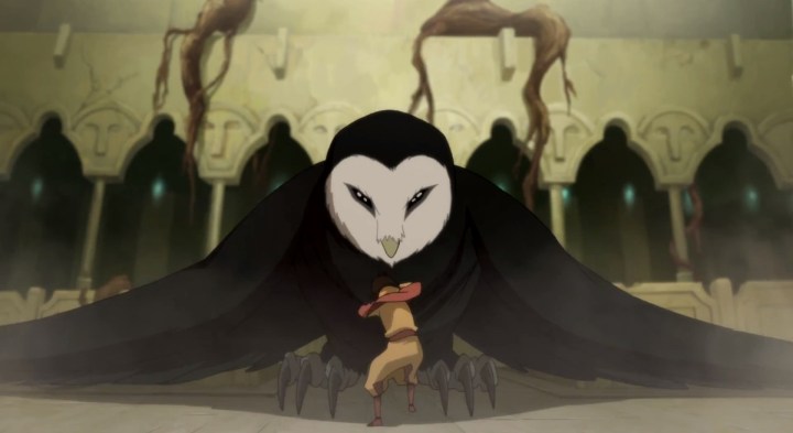 Oh snap! It's our old buddy Wan Shi Tong (he who knows ten thousand things)!