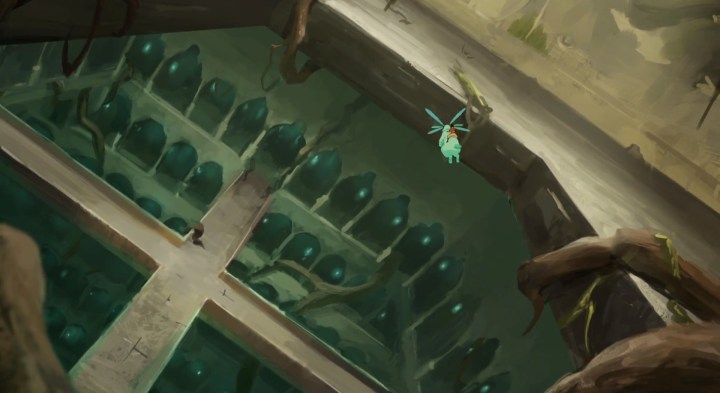 And flying spirit bunnies! Wait, this place looks familiar...