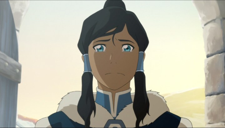 Not a good day for Korra.