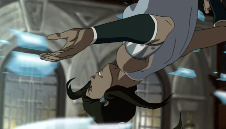 ...and proved she could kick some butt.