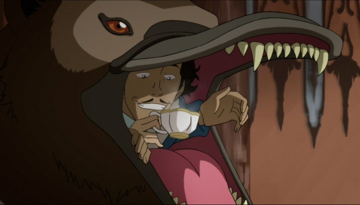 One... Two... Three hands. That spells dedication.