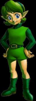 Saria OoT Official Artwork