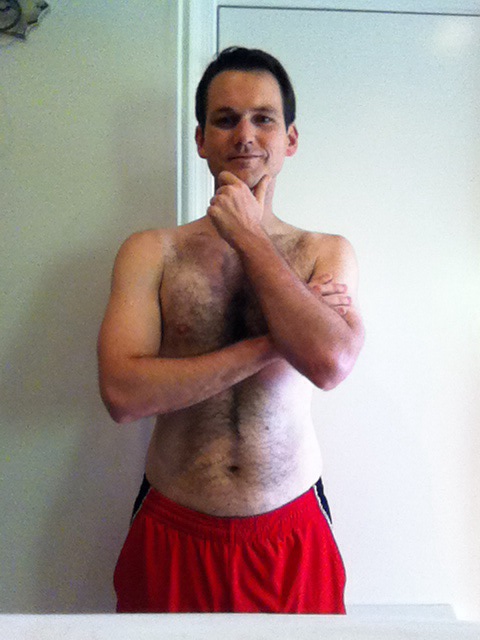 You can see time wearing me down.