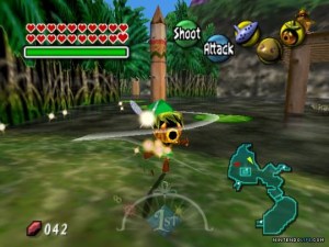 Majora's Mask forest screenshot