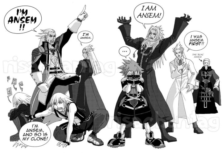 This is probably what goes through Sora’s head every time the Xehanort-Ansem discussion comes up.