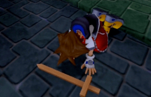 Sora with wooden stick HB